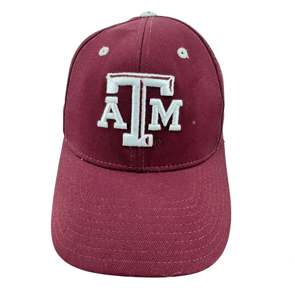 Texas A&M Aggies‎ Adidas Hat Cap Medium Climalite Maroon Embroidered Baseball